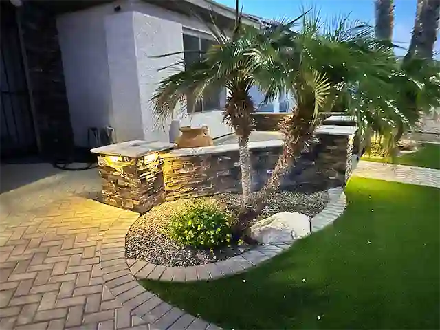 hardscape wall